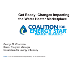 Residential Gas Water Heating Committee