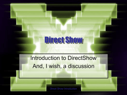 Direct Show
