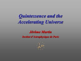 Quintessence and the Accelerating Universe