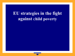 EU strategies in the fight against child poverty