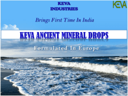 KEVA Ancient mineral DROPS - Work from Home | Network