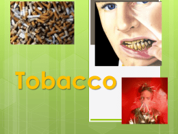 Tobacco - Fremont Unified School District