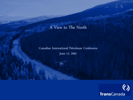 Mackenzie Valley Pipeline Initiative Strategic Review