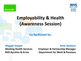 Powerpoint template - Employability in Scotland