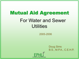 Mutual Aid Agreement - Saint Louis University
