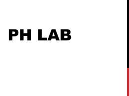 pH Lab - Mrs. Basepayne's Science Spot