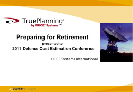 Preparing for Retirement