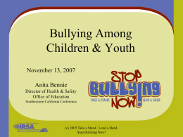 Peer Abuse: Serious Consequences of Bullying Among