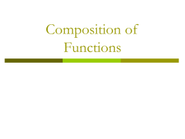 Composition of Functions - Lompoc Unified School District