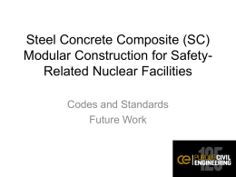 Steel Concrete Composite (SC) Modular Construction for