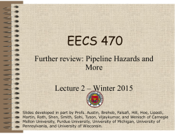 370 lecture - University of Michigan
