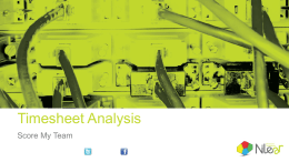 Timesheet Analysis - IT Automation Tools | Connectwise
