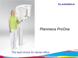 Planmeca ProOne presentation