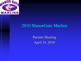 2008 Manorgate Marlins