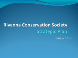 Rivanna Conservation Society Strategic Plan
