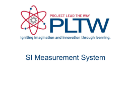 U3 Measurement and Measurement Systems