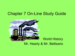 Chapter 7 Review Game - Woodridge High School