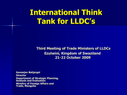 Think Tank LLDC