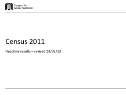 Census 2011 - New Economy