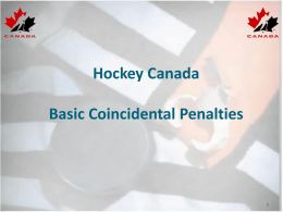 Penalties Coincidental and Classes