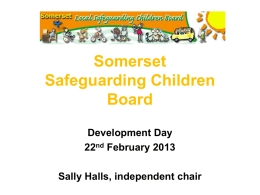 Good practice by Local Safeguarding Children Boards
