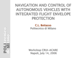 Navigation and Control of Autonomous Vehicles with