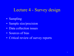 Surveys - McGill University