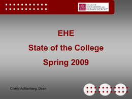 Spring Quarter 2004 - Ohio State University