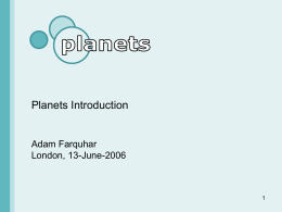Planets Introduction