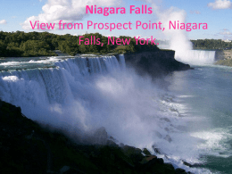 Niagara Falls View from Prospect Point, Niagara Falls, New