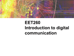 EE302: Lesson 2 Gain and decibels