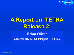 TETRA Release 2