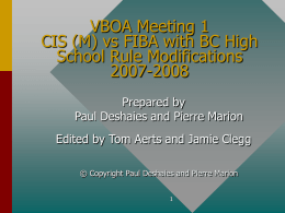 FIBA vs CIS (M) August 2003