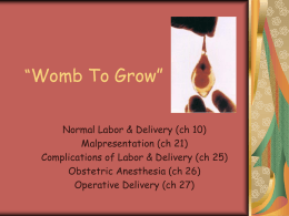 Womb To Grow - Logan Class of December 2011