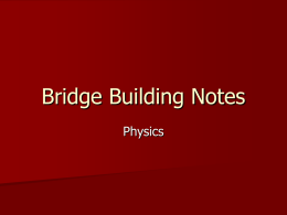 Bridge Notes