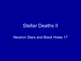 Stellar Deaths II - Mid