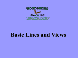 Basic Lines and Views