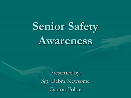 Senior Safety
