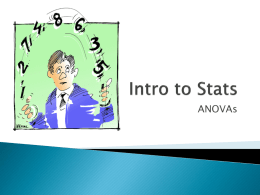 Intro to Stats - Heather Lench, Ph.D.