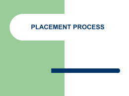 PLACEMENT PROCESS - Guru Tegh Bahadur Institute of &hellip;