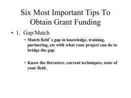 Six Most Important Tips To Get funded