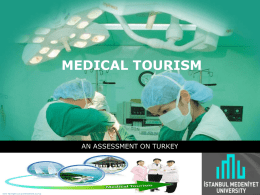 MEDICAL TOURISM