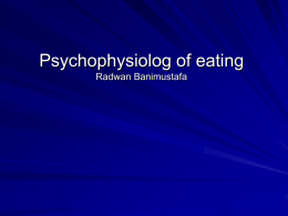 Eating psychophysiology Radwan Banimustafa Jordan