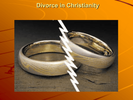 Divorce in Christianity