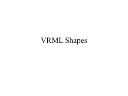 VRML Shapes