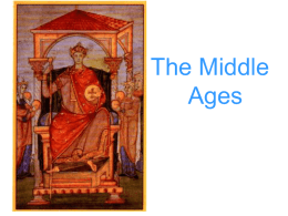 The Middle Ages - Gallipolis City Schools