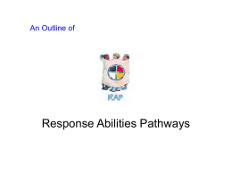 An Outline of Response Abilities Pathways