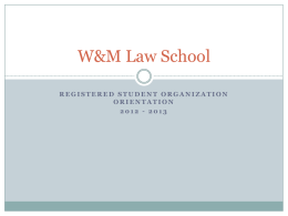 W&M Law School