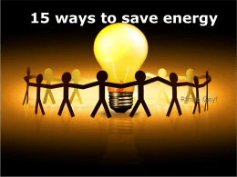 15 ways to save energy - school-375