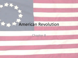 American Revolution - Thomasville High School